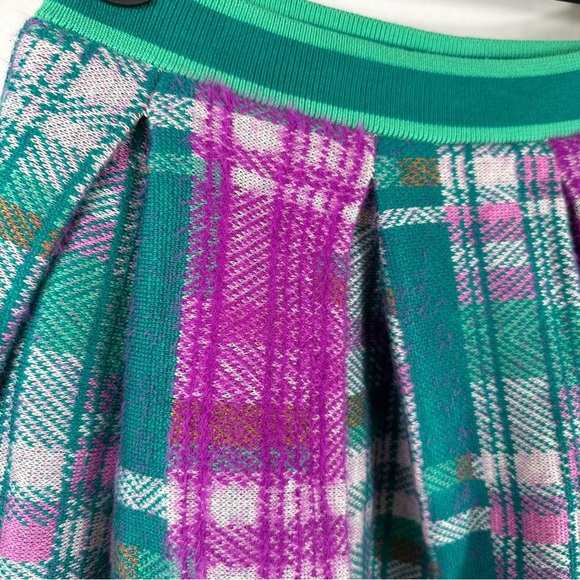 Maeve Pleated Knit Mini Skirt | Size XS - Picture 6 of 12